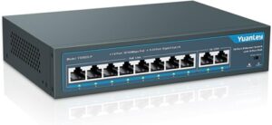 YuanLey 8 Port PoE Switch