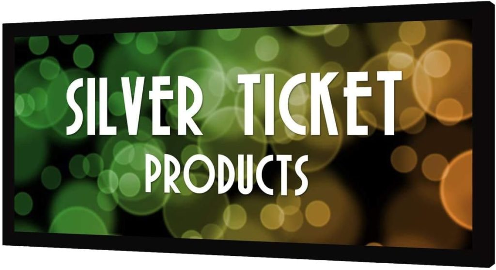 silver ticket projector screen