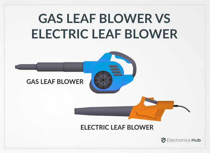 GAS LEAF BLOWERs VS ELECTRIC LEAF BLOWERs