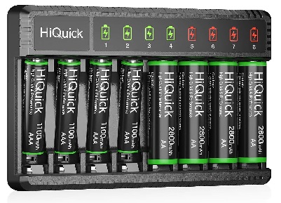 HiQuick Rechargeable Batteries