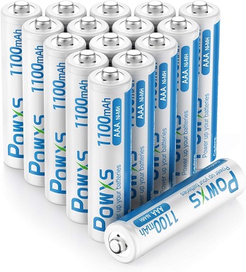 POWXS Rechargeable Batteries