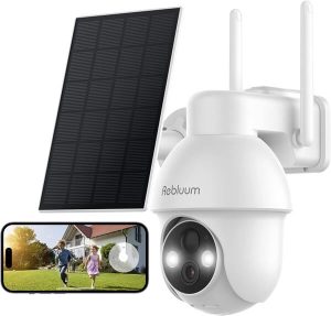 Rebluum Solar Powered Security Camera