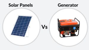 Solar Panels vs Generator