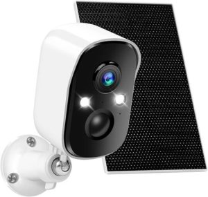 Viseefocu Solar Powered Security Camera