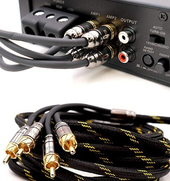 Elite Audio Car Audio RCA Cables
