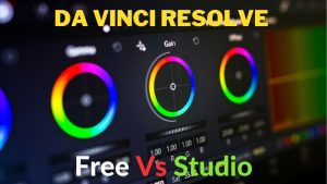 Da Vinci Resolve Free Vs Studio