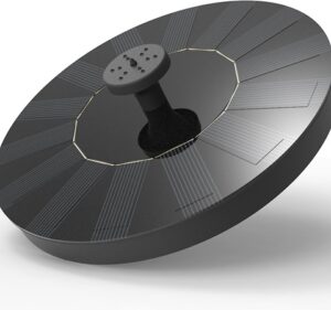 VIVII Solar Birdbath Fountain