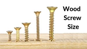 Wood Screw Size