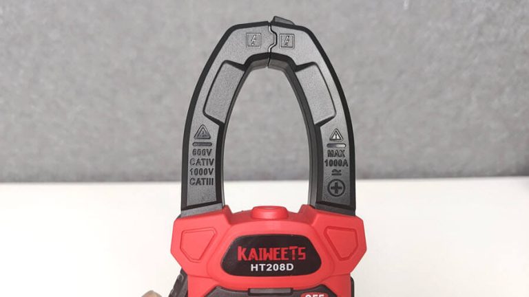 KAIWEETS HT208D Inrush Clamp Meter Review - ElectronicsHub USA