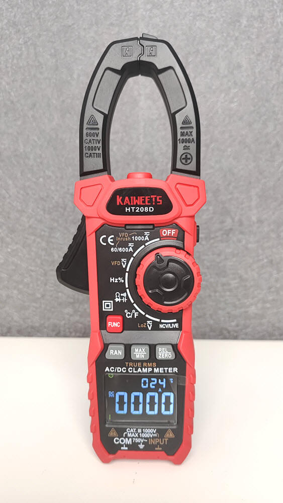KAIWEETS HT208D Inrush Clamp Meter