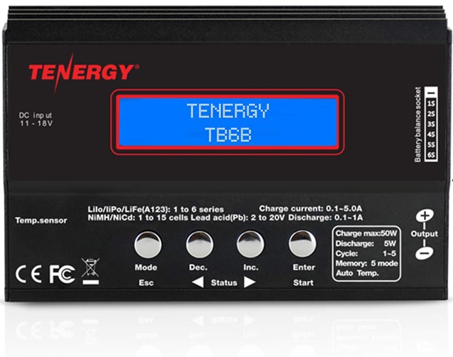 Tenergy RC Battery Charger