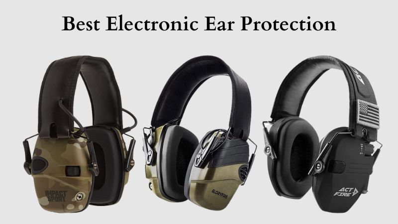 Gun Ragne Ear Protection Gun Range Ear Protection Floriogra Electronic Shooting Earmuffs - 5X ...