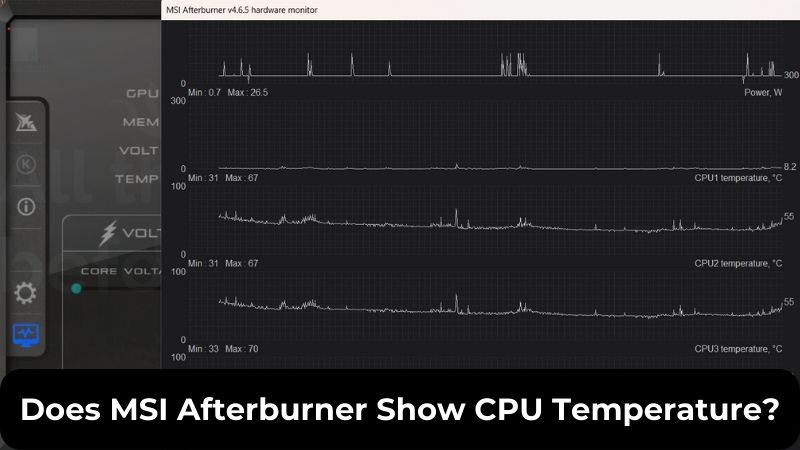 nevø rysten Mig Does MSI Afterburner Show CPU Temperature? - ElectronicsHub