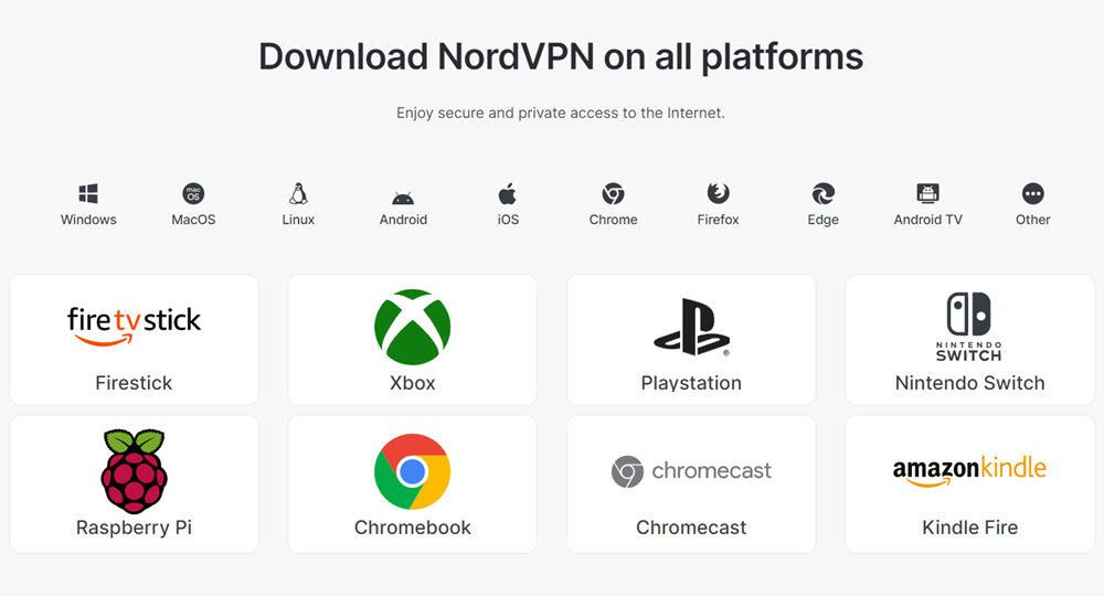 Nord VPN setup