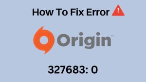 Origin Error 327683 0