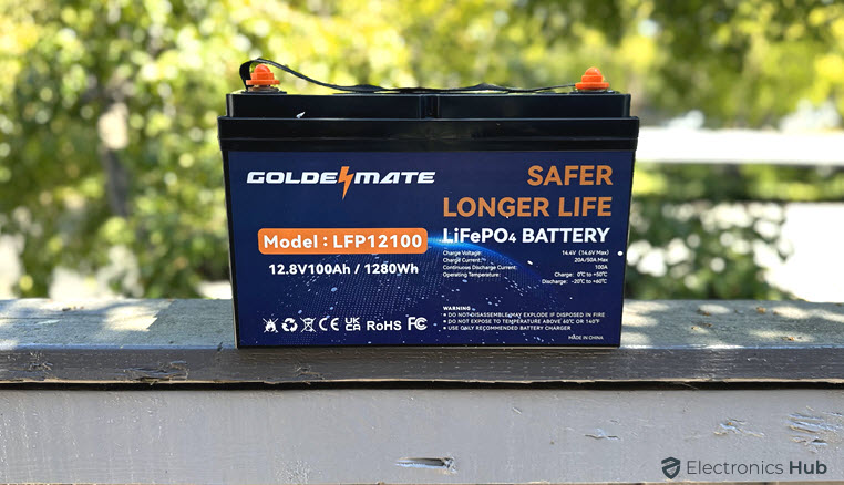 GOLDENMATE Lithium Battery Features