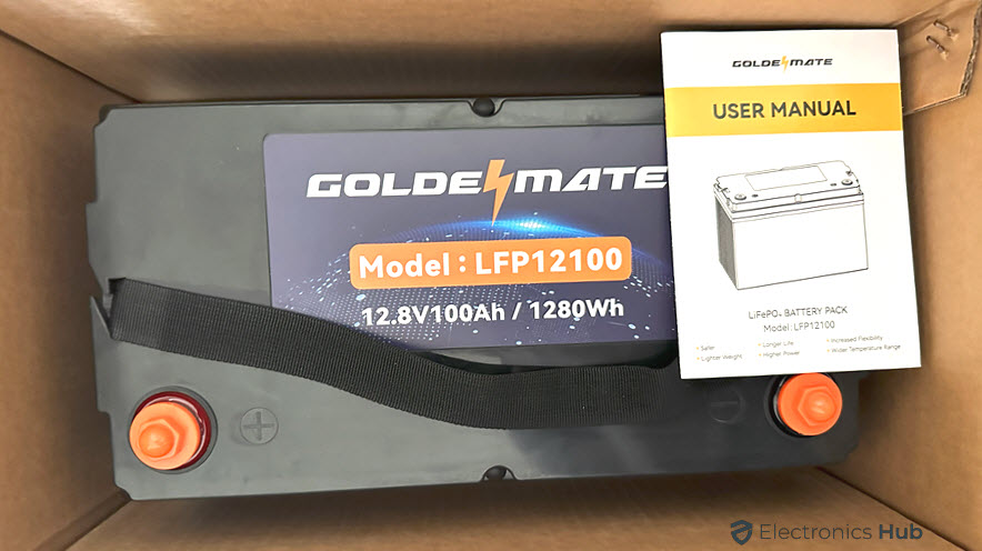 GOLDENMATE Lithium Battery Unboxing