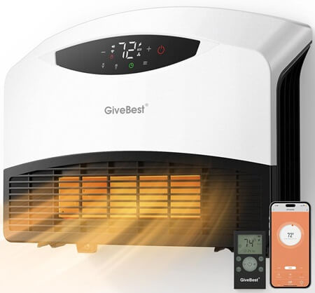 GiveBest Electric Wall Heater