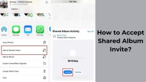 How to Accept Shared Album Invite