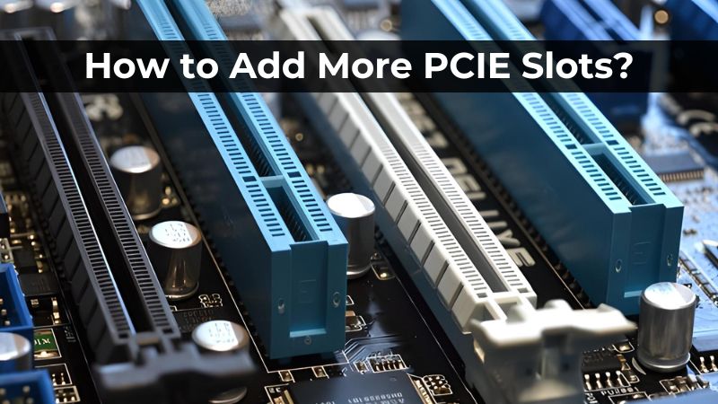 How to Add Pcie Slots to Motherboard  