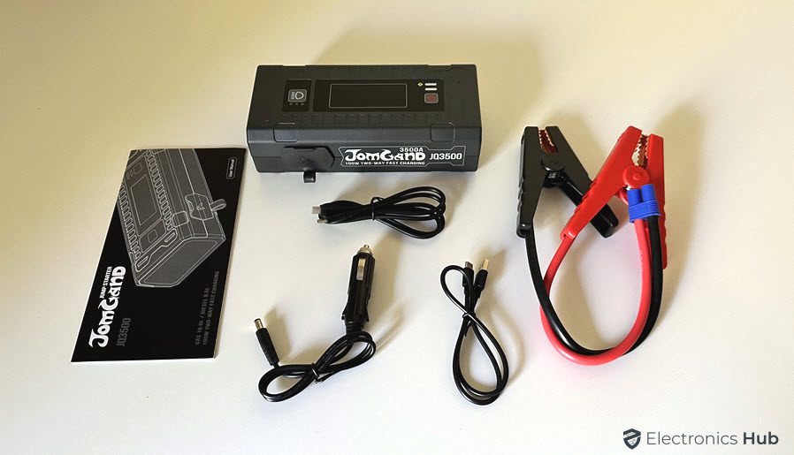 JOMGAND JQ3500 Jump Starter Unboxing