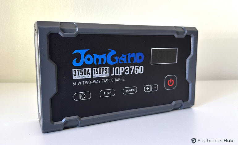 JOMGAND Jump Starter Compressor Design