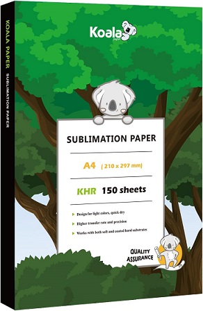 HTVRONT Sublimation Paper 8.5 x 11 inches - 150 Sheets Sublimation Paper  Compatible with Inkjet Printer 120gsm