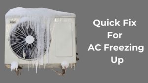 Quick Fix For AC Freezing Up