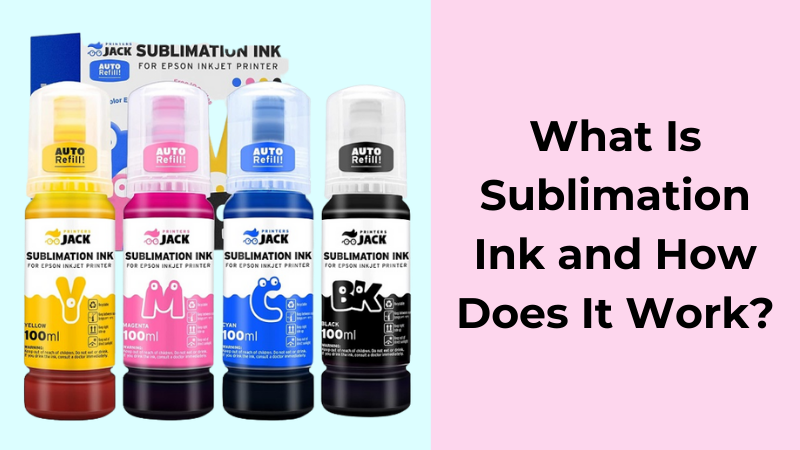 Sublimation Digital Ink for Inkjet Printer of Printers Jack