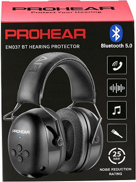 Premium Bluetooth® Hearing Protector Earmuff