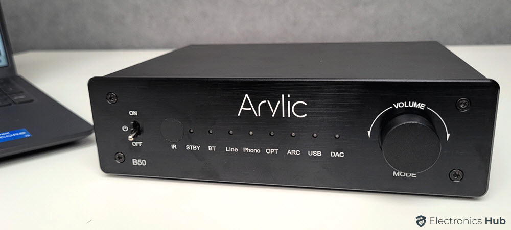 Arylic B50 Wireless Stereo Amplifier Review - ElectronicsHub