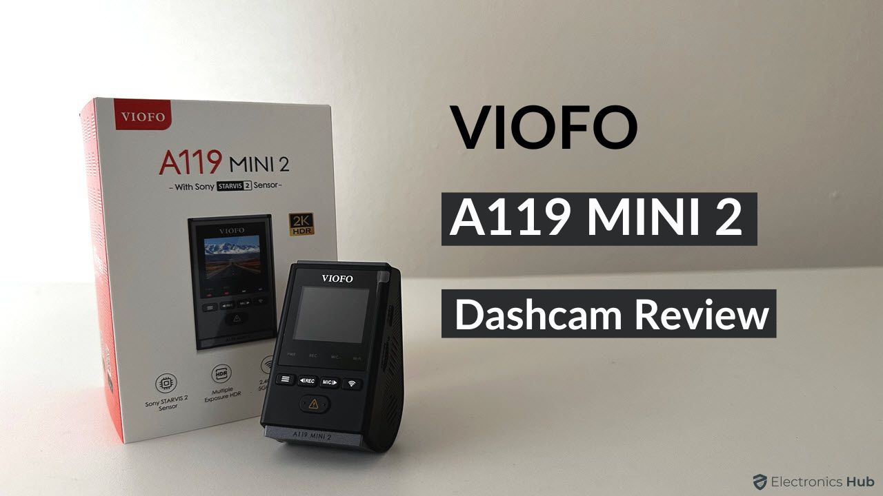 Dashcam VIOFO A119 MINI 2 / GPS, Dual-Band WLAN, QHD Qualität mit