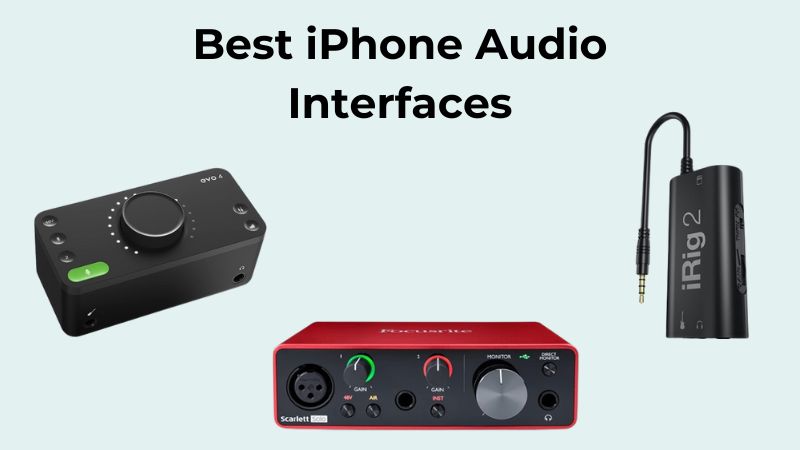 Best iPhone or iPad Audio Interface - September 2023
