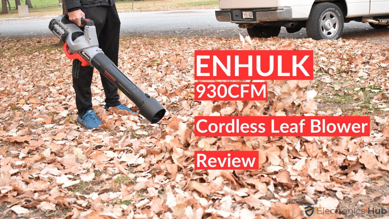 AiDot Enhulk 930CFM 58V Cordless Leaf Blower Review