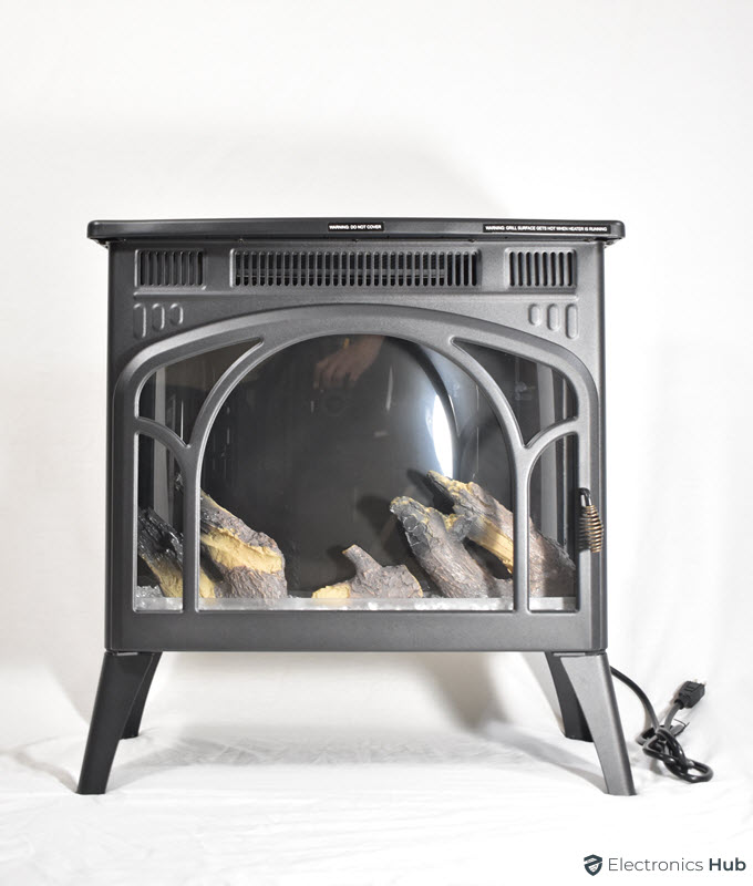 Kismile 25Inch FreeStanding Electric Fireplace Stove Review