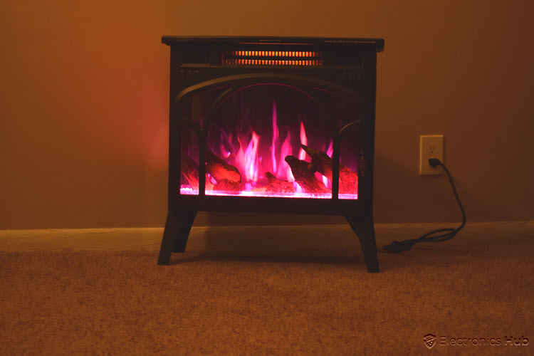 Kismile FreeStanding Electric Fireplace Stove Performance