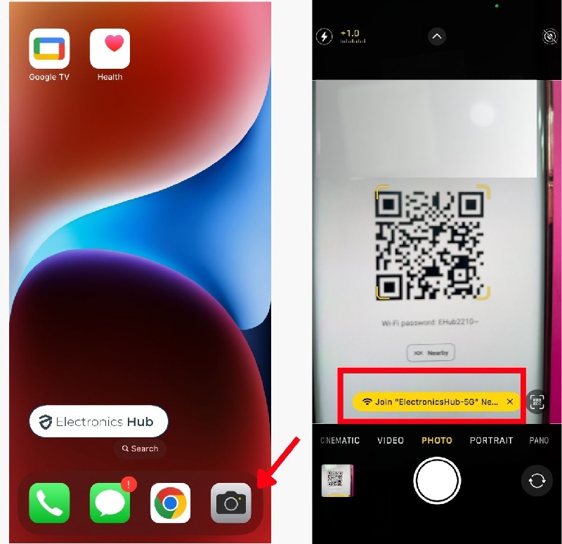 Scanning QR Codes for Wi-Fi on iOS