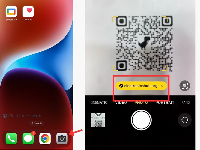Scanning QR Codes on iPhone or iOS Devices