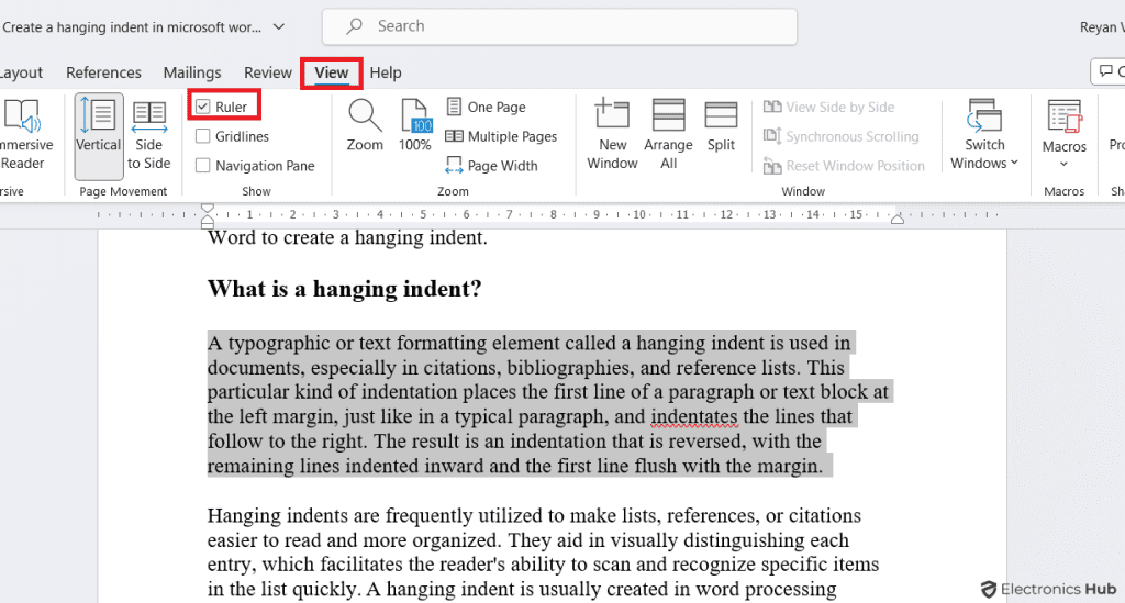 Hanging Indent in Word: Easy Guide for Perfect Formatting