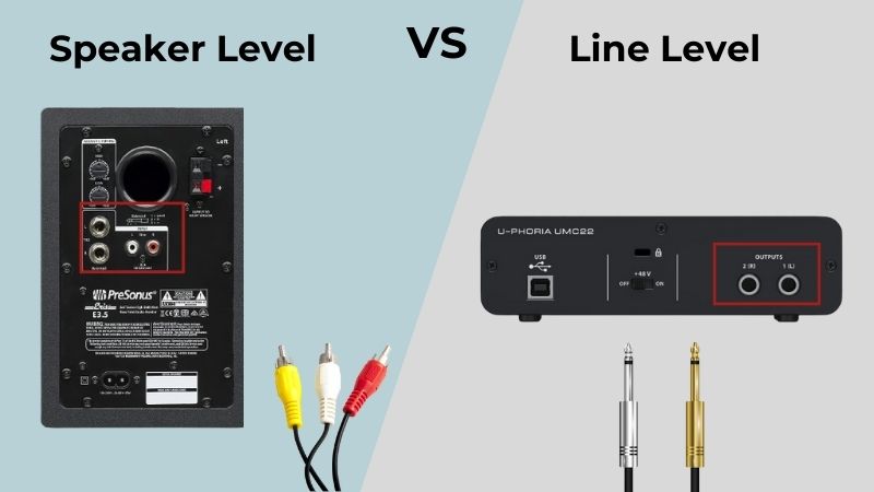 Speaker Level Vs Line Level - What's The Difference