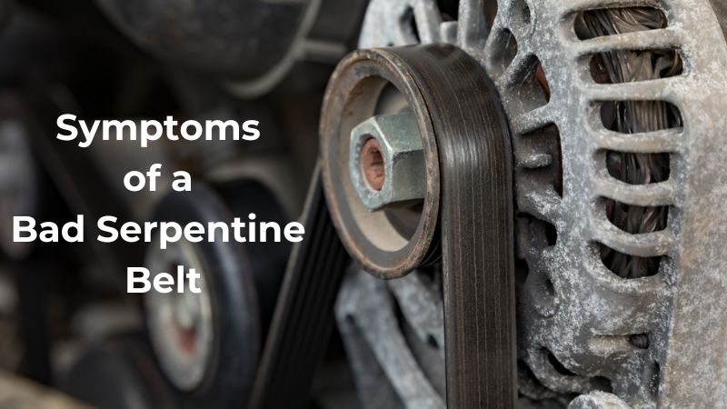 Symptoms of a Bad Serpentine Belt - Fixes and Replacement Cost ...