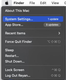System preferences