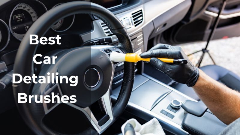  AOCISKA Car Interior Detailing Brush,Soft Bristle Cleaning Brush  Car Detailing Brush Dusting Brush,Car Interior Cleaning Tool,Auto Detail  Brush Car Dash Duster Brush (Black) : Automotive