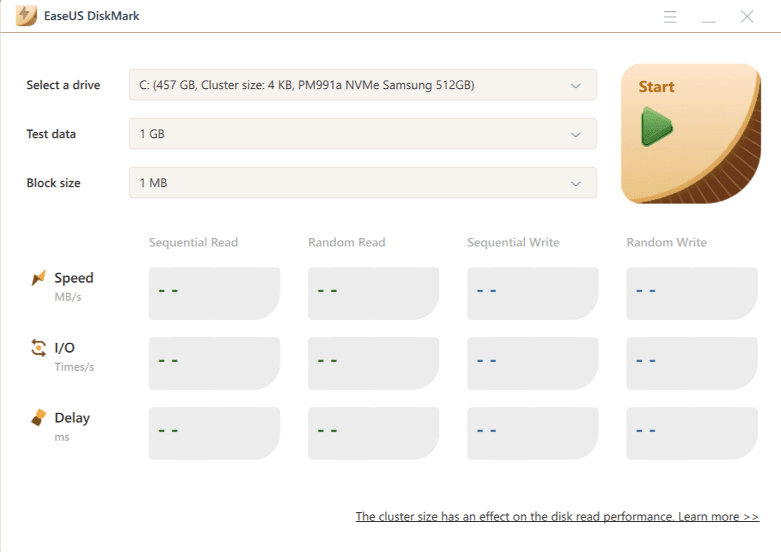 EaseUS DisMark Start
