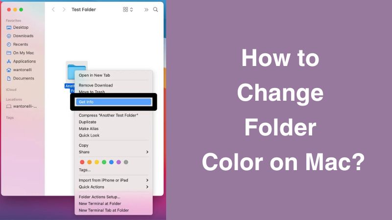 How To Change Folder Color On Mac? - ElectronicsHub USA