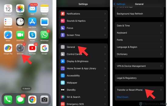 How to reset all iPhone settings back to default 1
