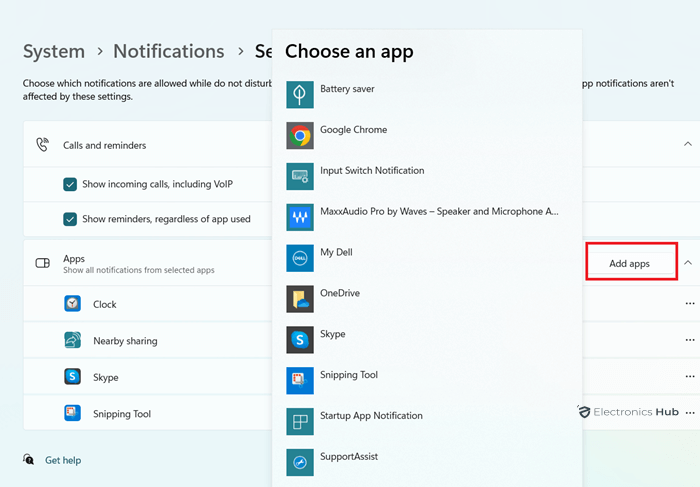 Set priorities for notifications
