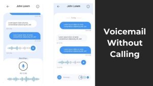 Voicemail Without Calling