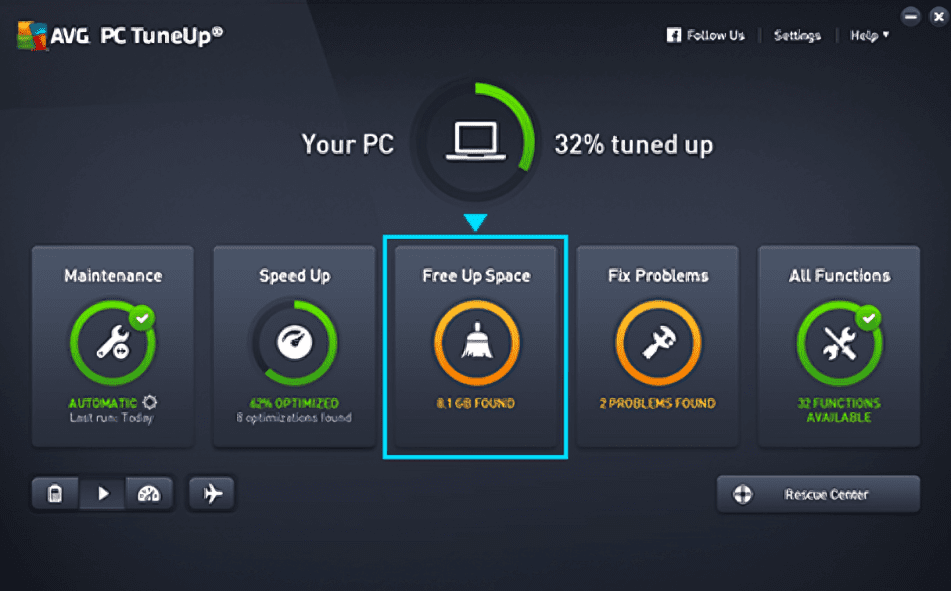 AVG PC Tuneup
