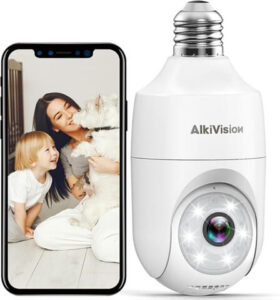 AlkiVision Light Bulb Camera